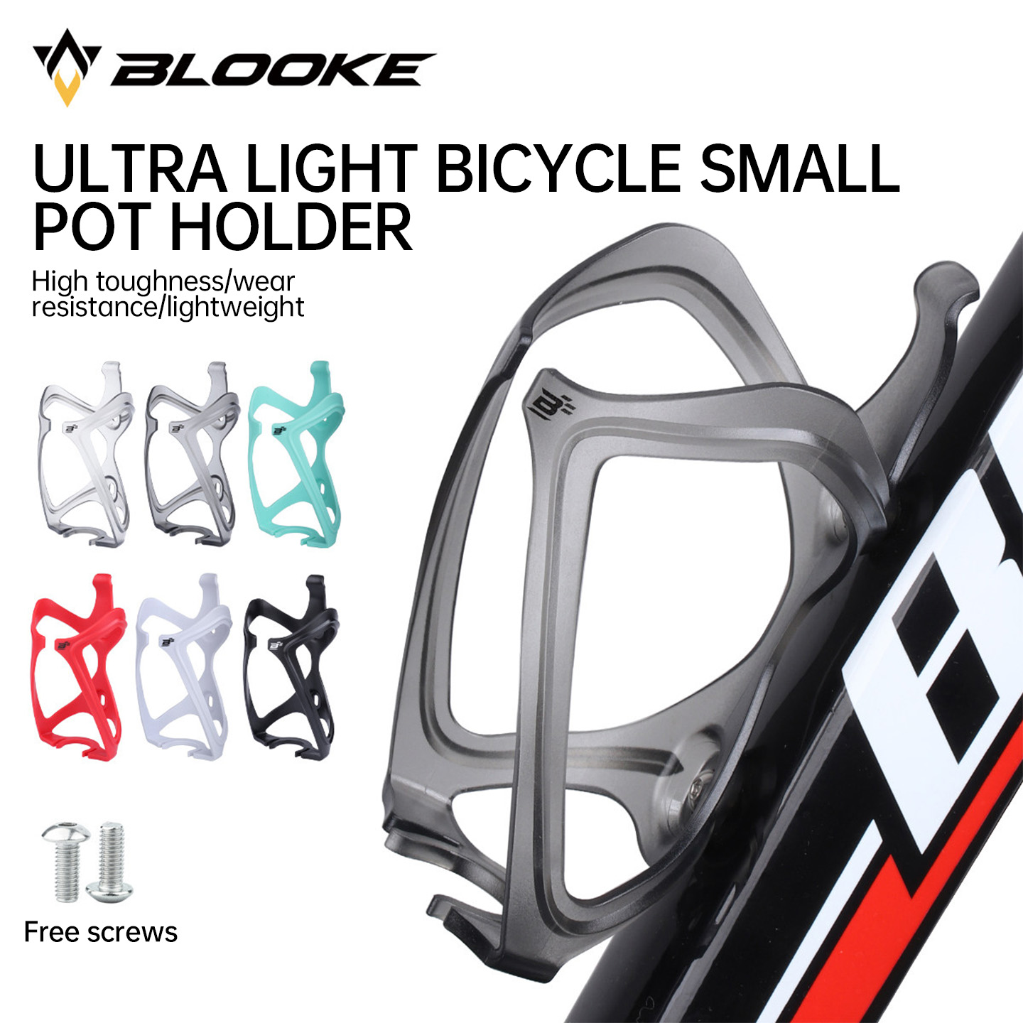 Ultra Cycling Gear - BLOOKE Portaborraccia Ultra-Leggero per Biciclette da