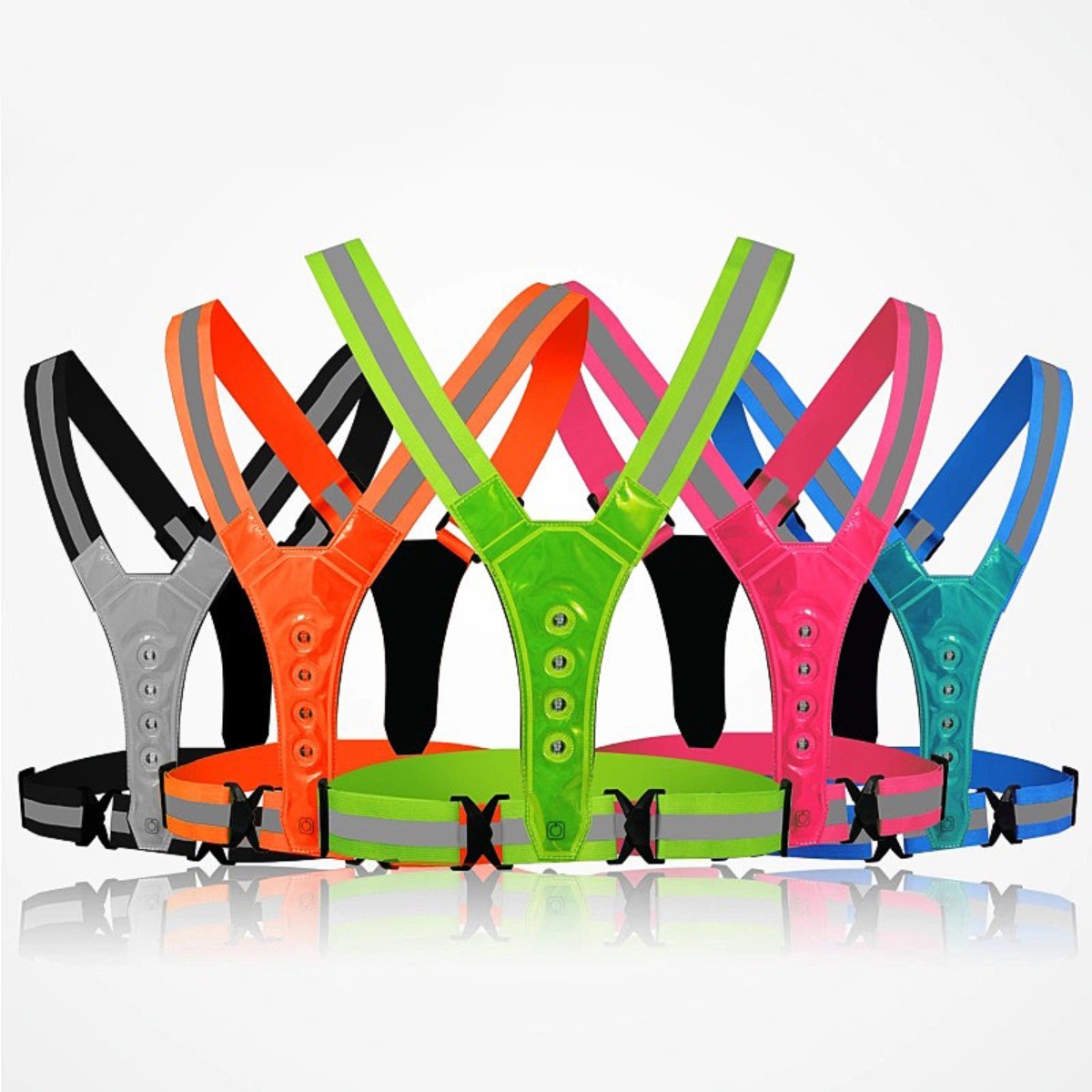 Cycling Gear Pas - Gilet di sicurezza da corsa e