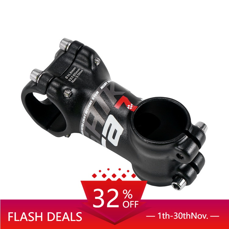 Ultra Cycling Gear - Attacco manubrio ultraleggero per bicicletta 31,8