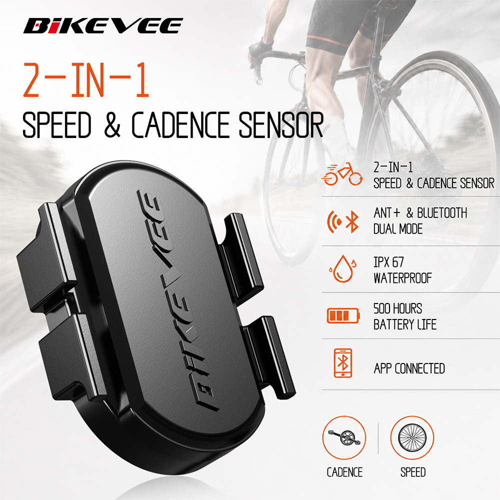 Cycling Zwift - Sensore di Cadenza e Velocità Wireless