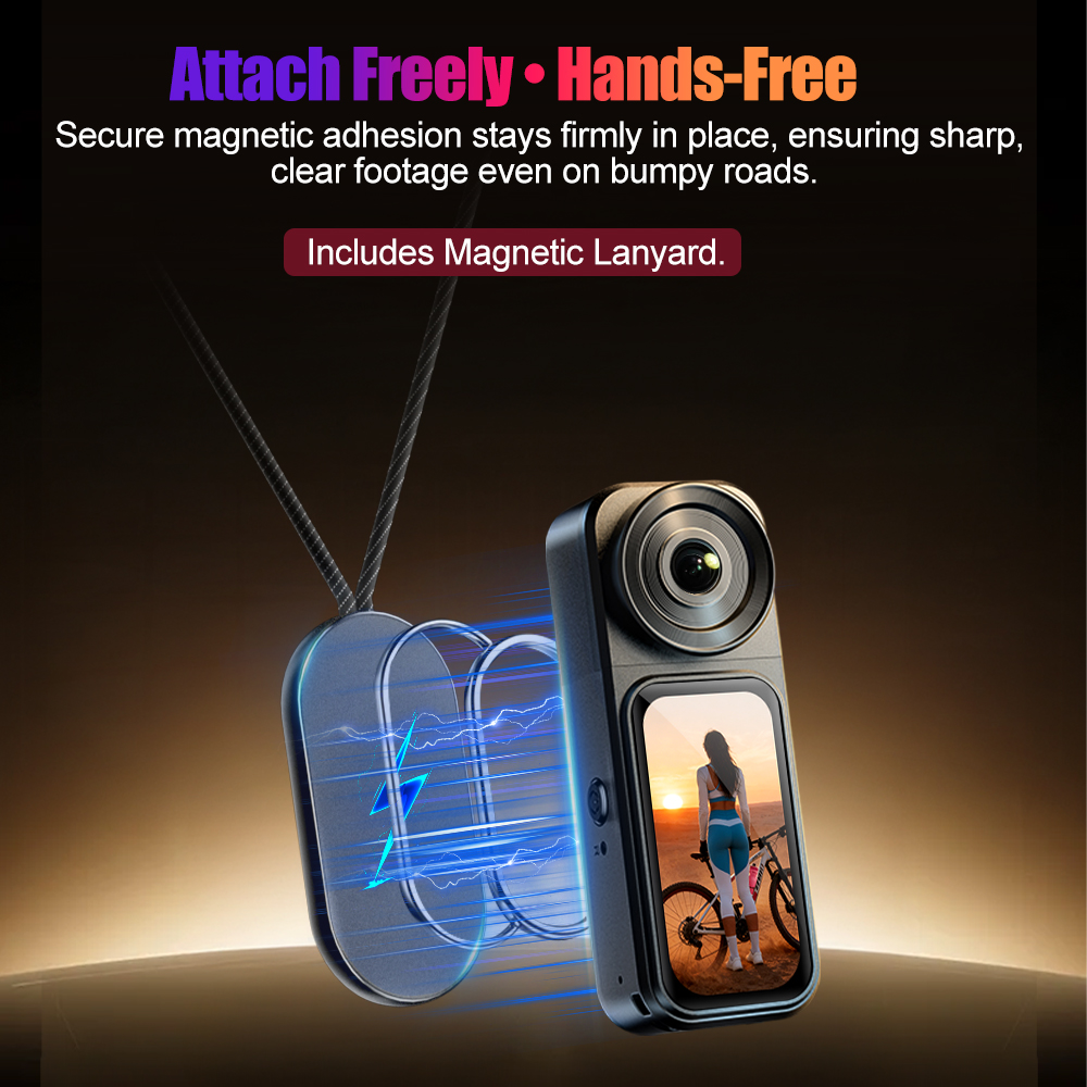 Japanese Cycling Gear - Accessori per Action Camera Magnetica 64G,