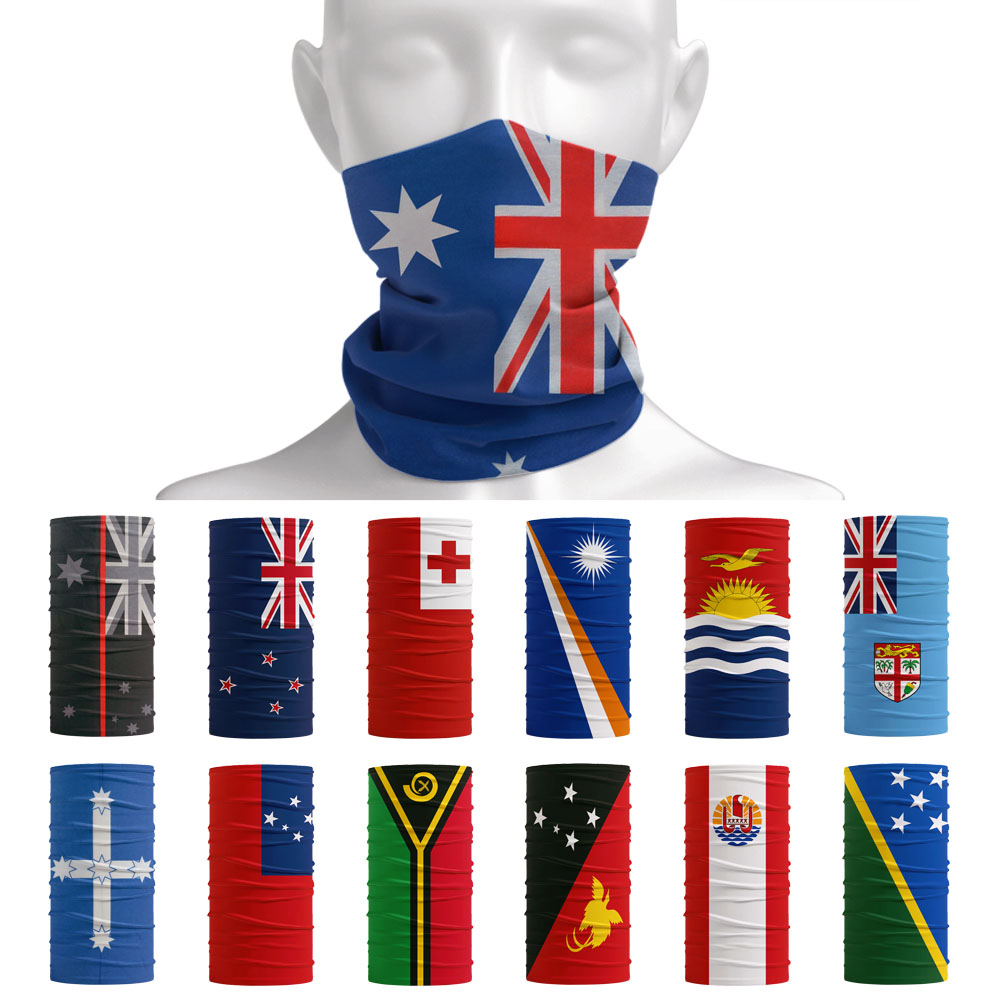 Cycling Gear New Zealand - Australia Nuova Zelanda Modello bandiera Ghetta