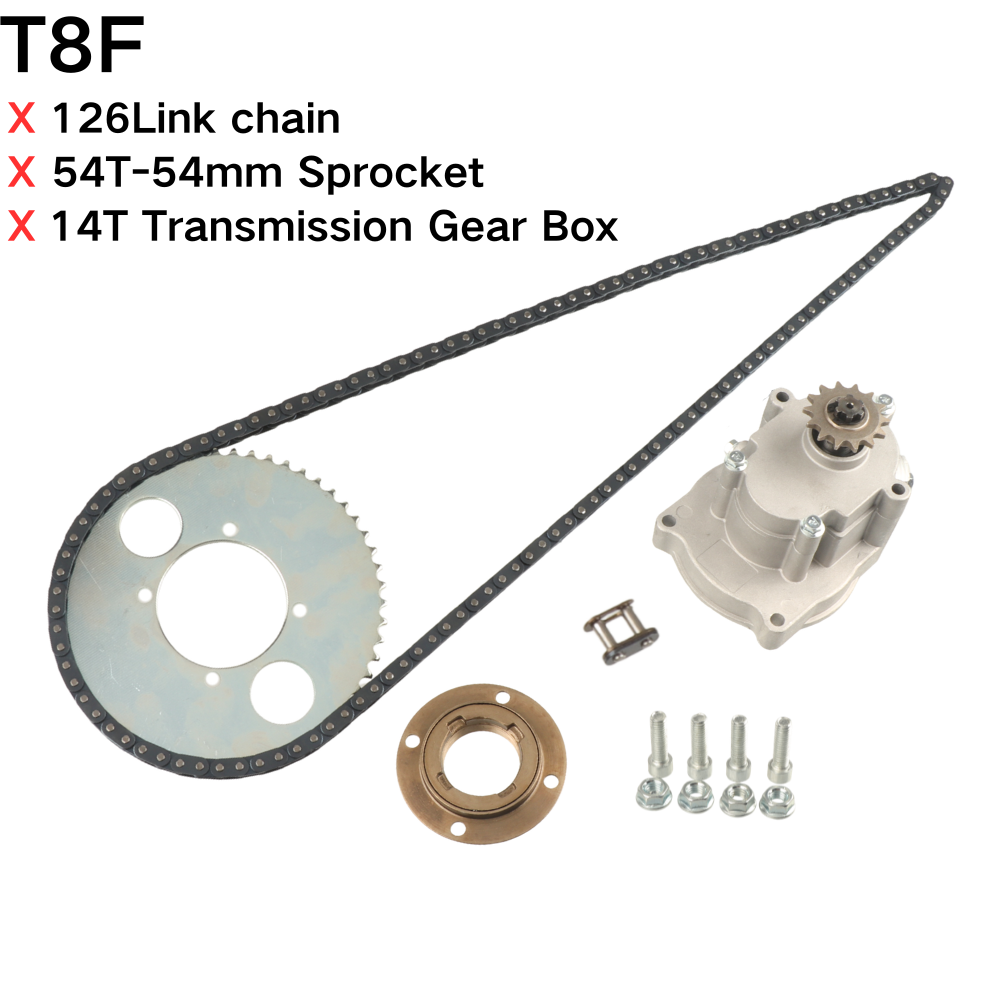 Cycling Gear Box - Pignone Posteriore T8F 44T/54T a 4