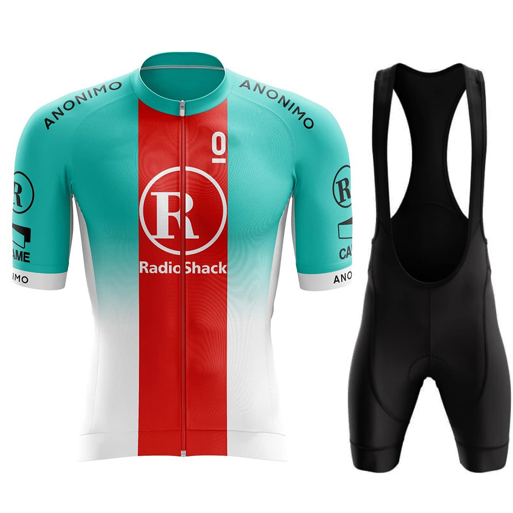 Cycling Gear Lycra - Completo da Ciclismo per Uomo, Set