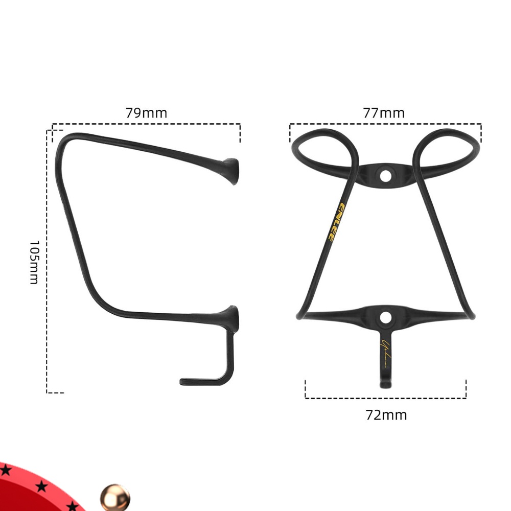 Ultra Cycling Gear - Portaborraccia per Bicicletta in Fibra di
