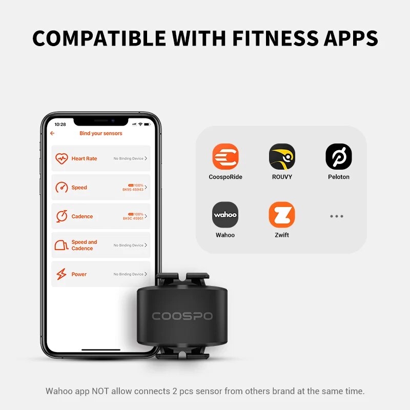 COOSPO BK9 Sensore di velocità - Cycling Zwift recensione e prezzo