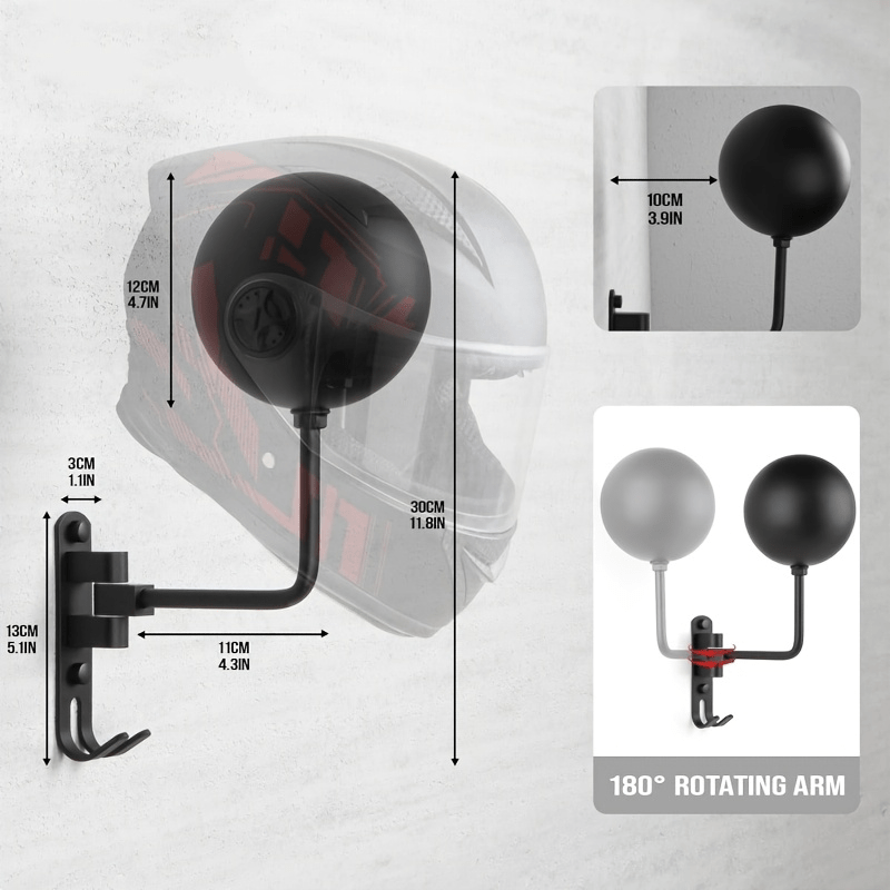 Supporto per Casco in Lega di  - Cycling Gear Organizer Wall recensione e prezzo