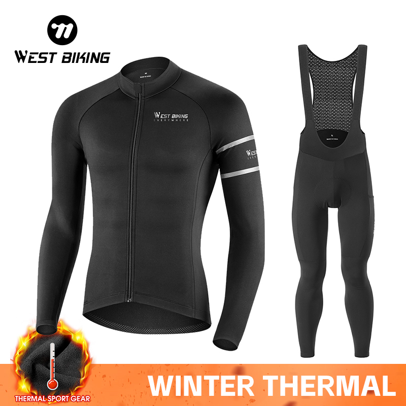 WEST BIKING Winter Fleece Cycl - Cycling Gear Lycra recensione e prezzo