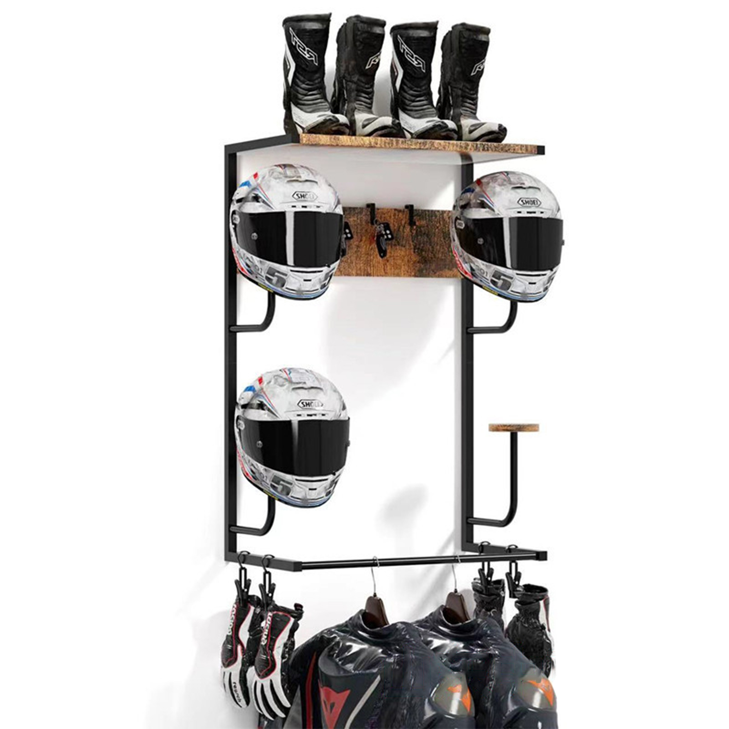 Portacasco per moto, portacasc - Cycling Gear Organizer Wall recensione e prezzo