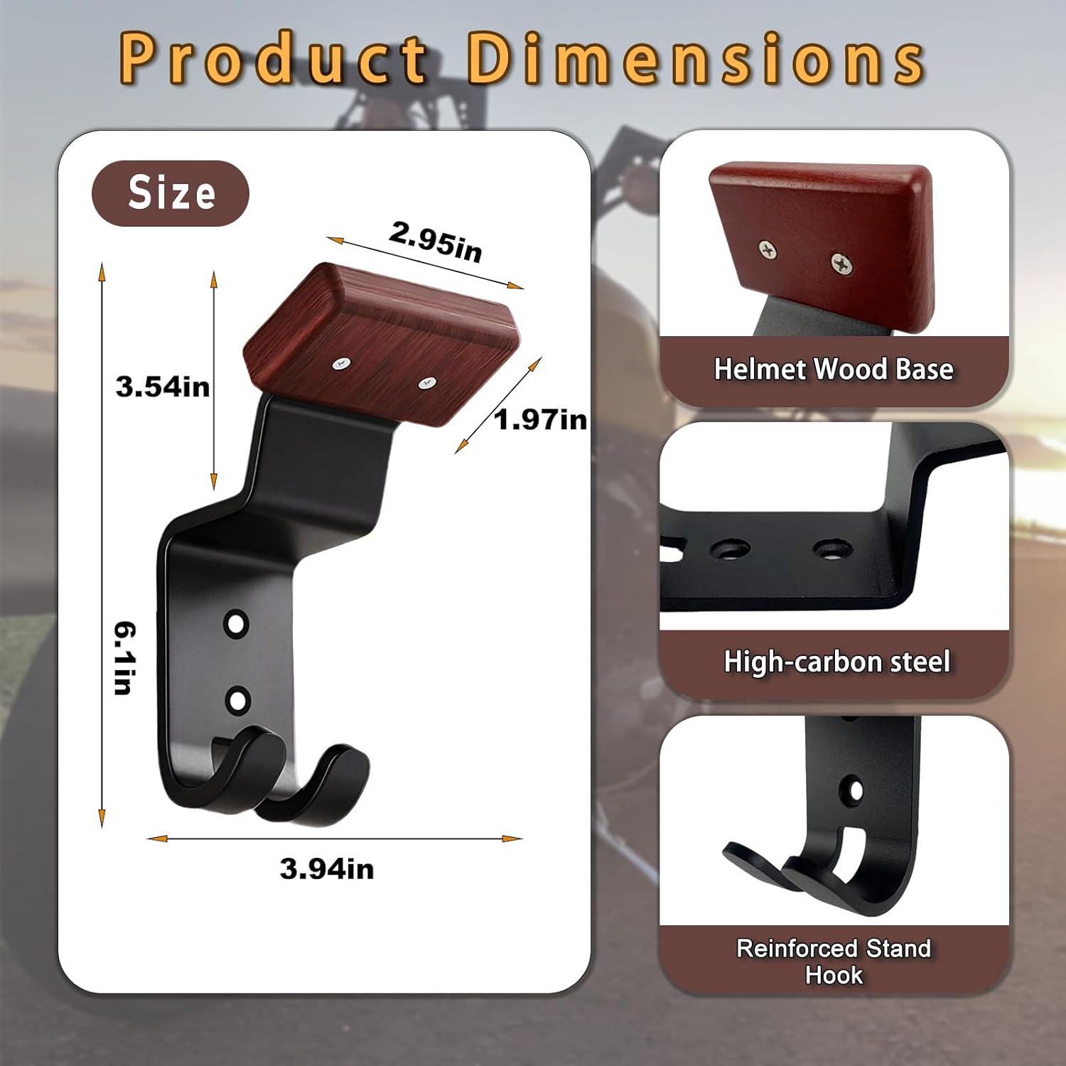 Supporto da Parete per Casco d - Cycling Gear Organizer Wall recensione e prezzo