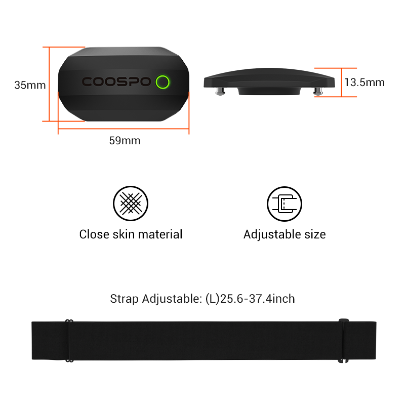 COOSPO H808S Sensore di freque - Cycling Zwift recensione e prezzo
